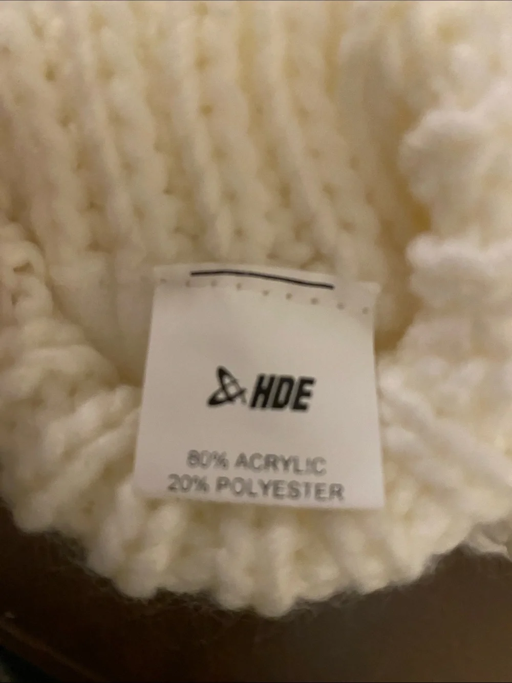 N/A chunky cable